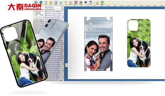 Color Sticker Mobile Skin Cutter Λογισμικό εκτυπωτή A3 A4
