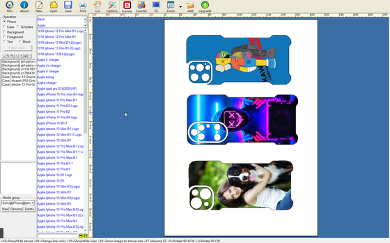 Daqin 10000 Mobile Skin Software Δωρεάν λήψη προτύπου για κατάστημα αξεσουάρ τηλεφώνου
