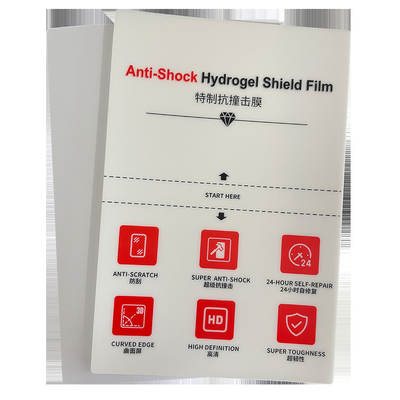 Τηλεφωνικό πίσω TPU Hydrogel κυττάρων προστάτης οθόνης ταινιών κινητή μηχανή σχεδίου δερμάτων
