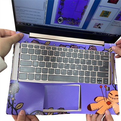 Κινητός προστάτης δερμάτων lap-top Daqin αυτοκόλλητων ετικεττών lap-top που κάνει την παραγωγή εργοστασίων μηχανών