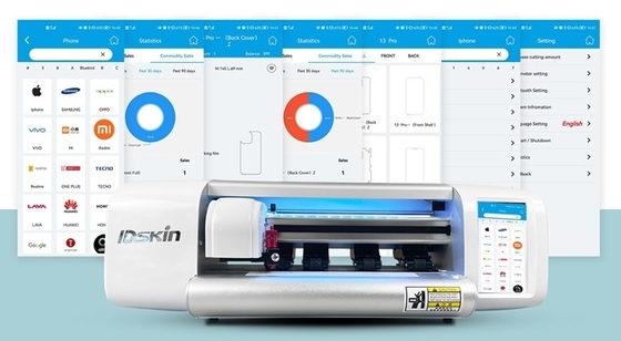 Κινητή Hydrogel τηλεφωνικού Idskin ταινία τέμνουσα μηχανή στη μικρή επιχείρηση