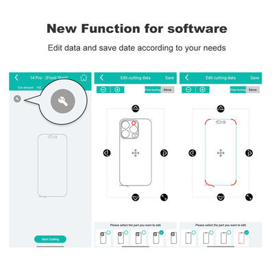 Daqin IDSKIN Υδρογέλη Προστατευτικό Οθόνης για iPhone 13 & iPad TPU Φιλμ Μηχανή Κοπής Υλικού PC Με Χρήση Κάμερας