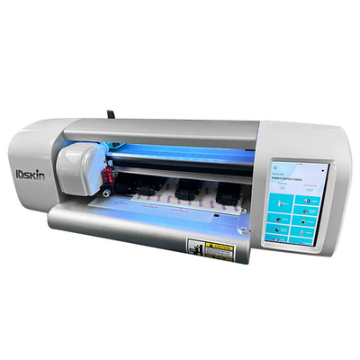 Δέρμα Inkjet που κατασκευάζει Hydrogel Tpu αυτοκόλλητων ετικεττών προστάτη οθόνης ταινιών μηχανών TPU τον τεμαχισμένο κόπτης εκτυπωτή και κόπτης για τις αυτοκόλλητες ετικέττες