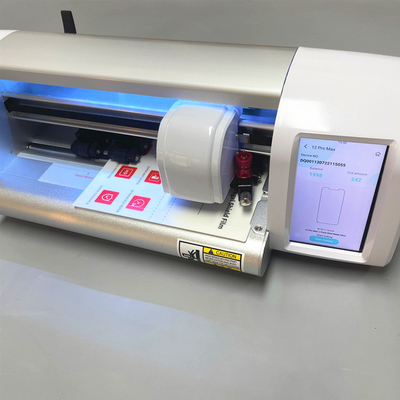 Hydrogel υψηλής ταχύτητας TPU τέμνουσα μηχανή προστάτη οθόνης για τη μικρή επιχείρηση τηλεφωνικών καταστημάτων