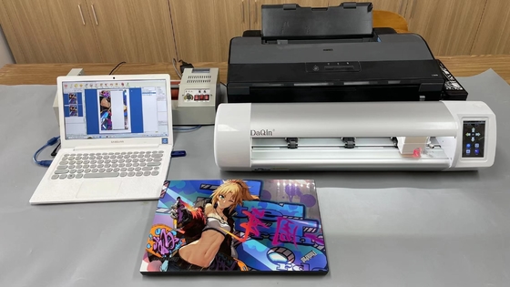 Σχεδιασμός OEM Laptop Skin Machine, Laptop Skin Heat Press Machine