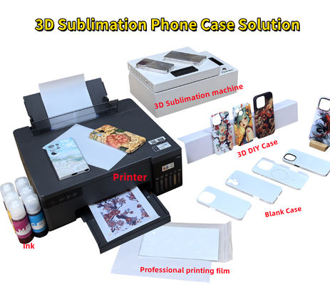 Μηχανή εκτύπωσης κενού 3D Τυποποιητική μηχανή για θήκη τηλεφώνου PC PBT